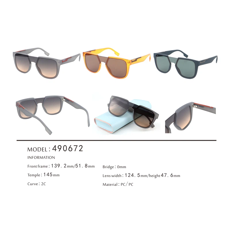 Unisex China Customized Wayfarer Uni Lens One Piece Sunglasses 490672 2 Unisex China Customized Wayfarer Uni Lens One Piece Sunglasses 490672 2